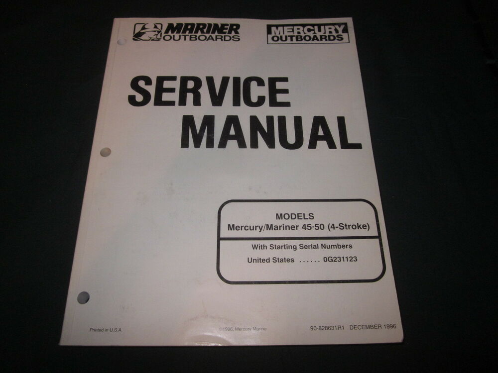2008 mercury mariner service manual